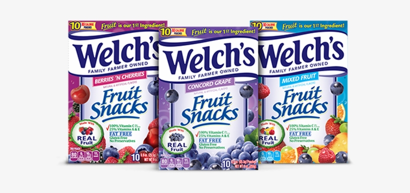 Thumbnail - Welch's Fruit Snacks 10 Ct, transparent png download