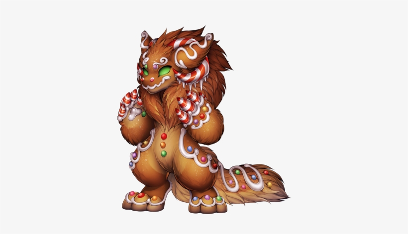 Gingerbread - Furvilla Gingerbread Wickerbeast, transparent png download