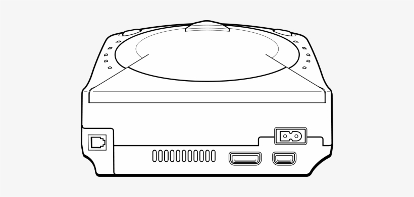 Dreamcast Diagram2 - Svg - Computer File, transparent png download