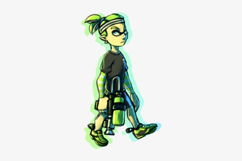 Gtkaged Inkling Draw - Illustration, transparent png download
