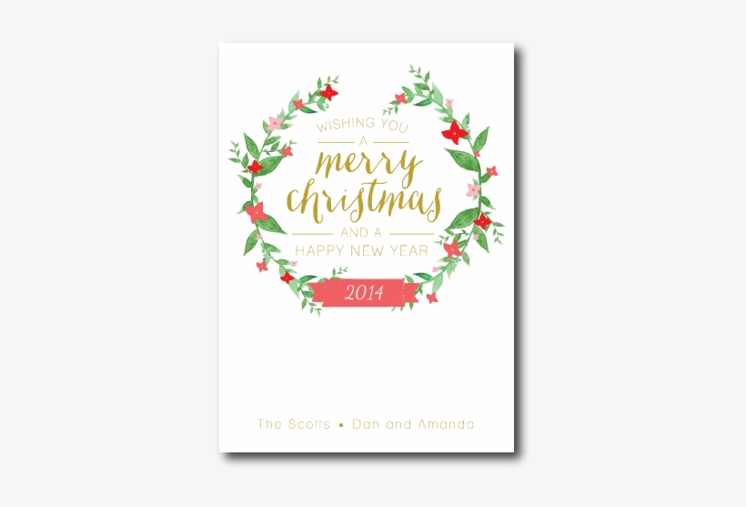 Showing > Christmas Wreath Watercolor - Deer Charity Cards Sold In Aid Of Marie Curie, transparent png download