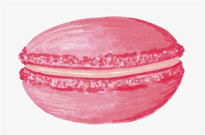 Macaron Vector Watercolor - Ringer T-shirt, transparent png download