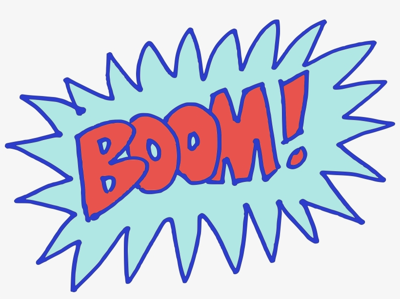 This Free Icons Png Design Of Boom Colored, transparent png download