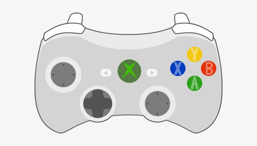 Xbox Controller Scheme Svg Clip Arts 600 X 387 Px, transparent png download
