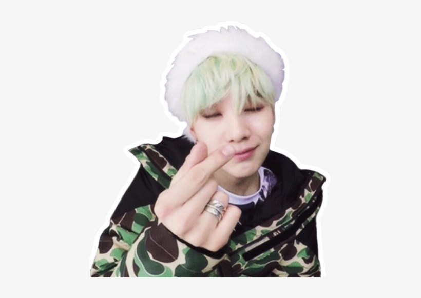6 - Mint Yoongi Png, transparent png download