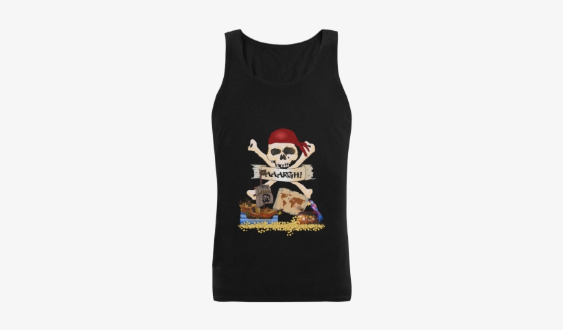 Pirate Ship, Treasure Chest And Jolly Roger Men's Shoulder-free - Iphone 5 Or 5s Wallet Case Black Bones, transparent png download