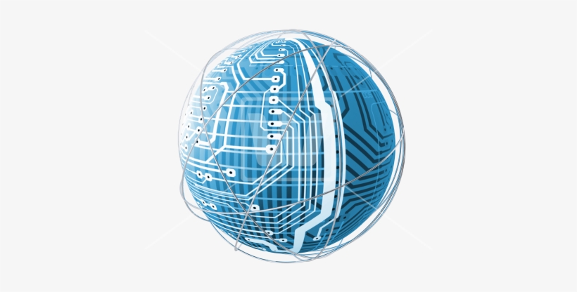 Abstract Techno Ball - Techno Png, transparent png download