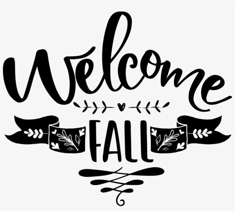 Welcome Fall - Portable Network Graphics, transparent png download