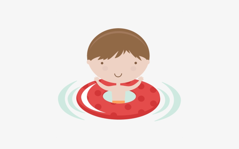 Boy In Pool Tube Svg Cutting Files Pool Svg Cut Files - Swimming Pool Boy Png, transparent png download