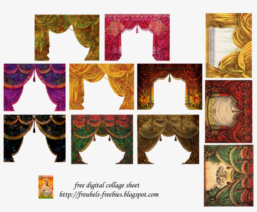 Free Digital Collage - Free Digital Collage Sheets, transparent png download