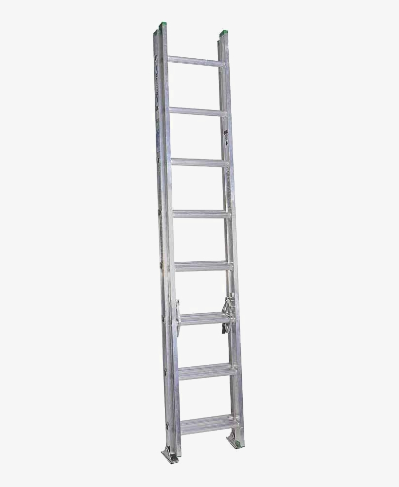 Step Ladder Png Background Image - Werner D1216-2 16 Ft Type Ii Aluminum D-rung Extension, transparent png download