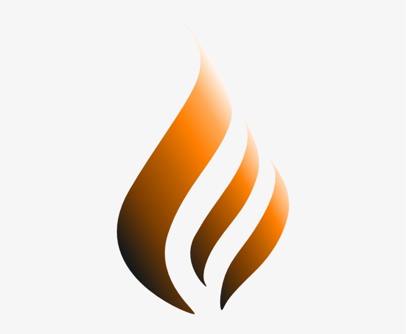 How To Set Use Orange Logo Flame Clipart, transparent png download