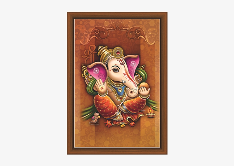 Transparent Wooden Ganesha, transparent png download