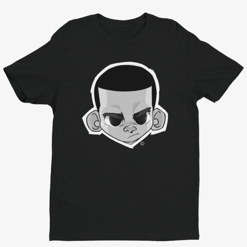 Black Team Supreme Logo Tee, transparent png download