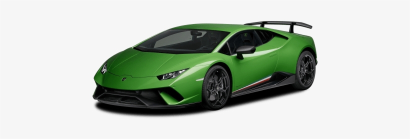 Lamborghini Huracan Png - Green Lamborghini Huracán Performante, transparent png download