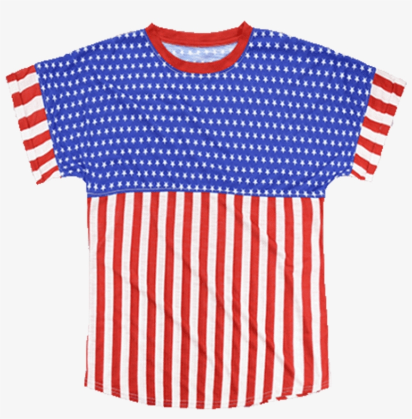 Boxercraft Usa Short Sleeve Pom Pom Pullover - T-shirt, transparent png download