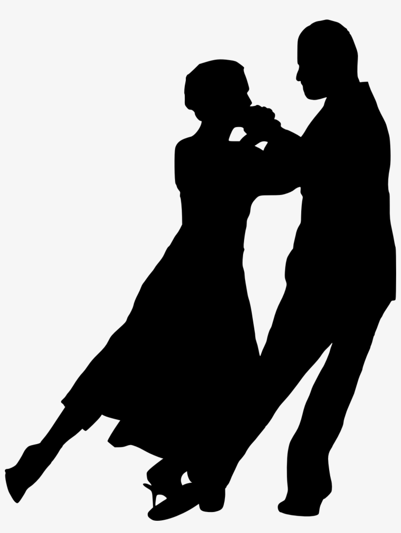 Png File Size - Couple Dancing Transparent Background, transparent png download
