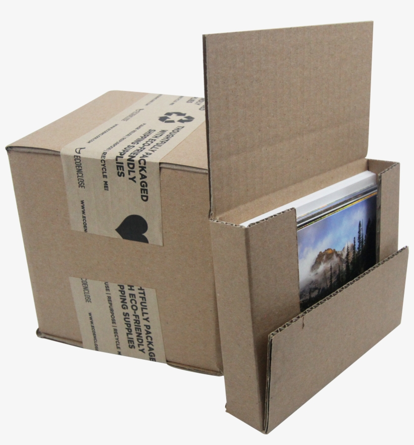 One Panel Fold Corrugated Box - Art, transparent png download