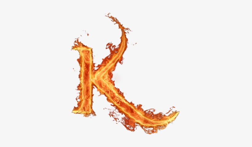 Alfabeto Hecho Con Fuego - Dragon Ball Letter Png, transparent png download