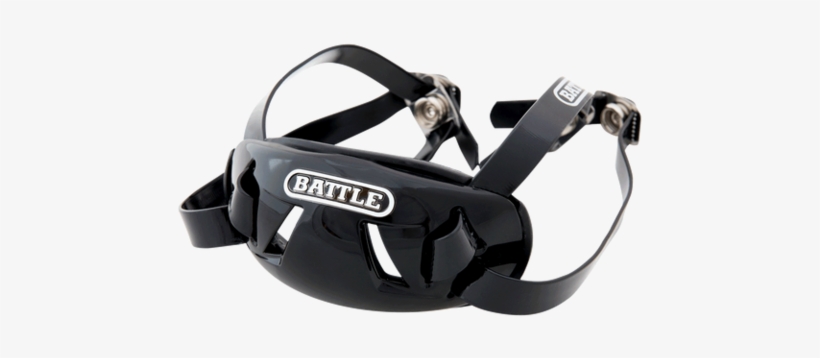 Battle Adult Black Chrome Hard Chin Strap - Strap, transparent png download