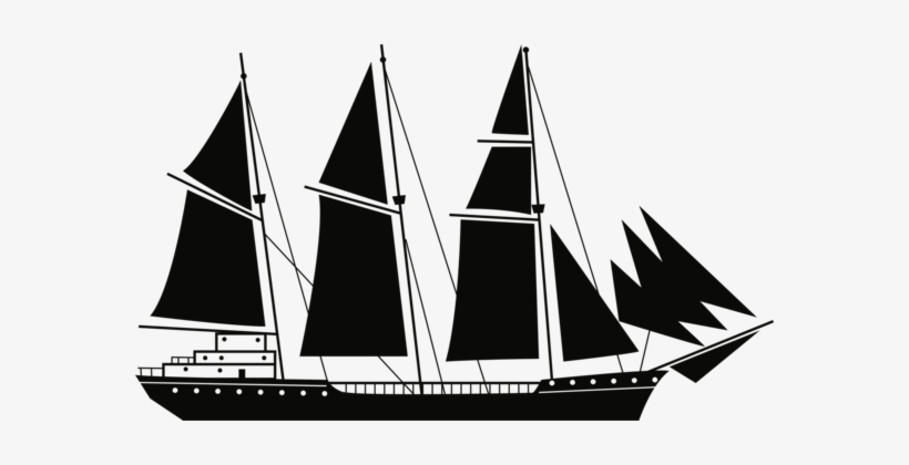 Sailing Ship Mast - Ship, transparent png download