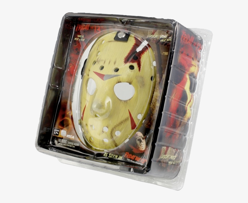 Friday 13th Part 4 Hockey Mask Replica - Mask, transparent png download