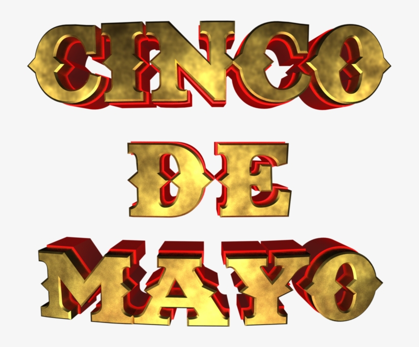Cinco De Mayo 3d - Cinco De Mayo Png, transparent png download