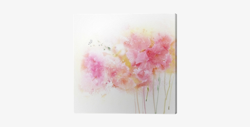 Gallery Direct Guz Anna's 'pink And Gold Watercolor', transparent png download