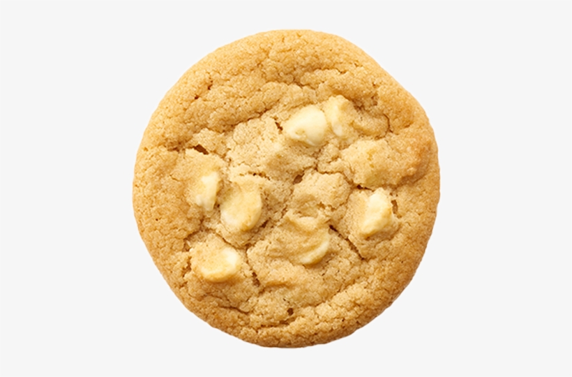 White Chocolate Macadamia Nut Cookie Dough - White Chocolate Cookies Transparent, transparent png download
