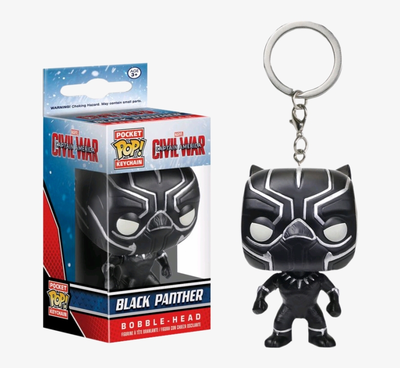 Black Panther Jcvariety307 - Black Panther Pop Keychain, transparent png download
