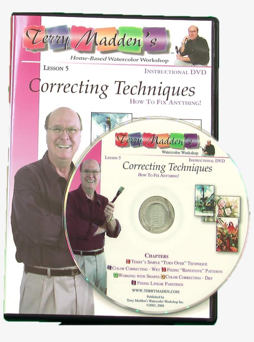 Terry's Lesson - Terry Madden's Wonderful World Of Watercolor [book], transparent png download