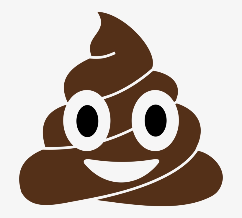 Poop Emoji Design Svg Dxf Eps Png Cdr Ai Pdf Vectordesign - Poop Emoji Svg Free, transparent png download