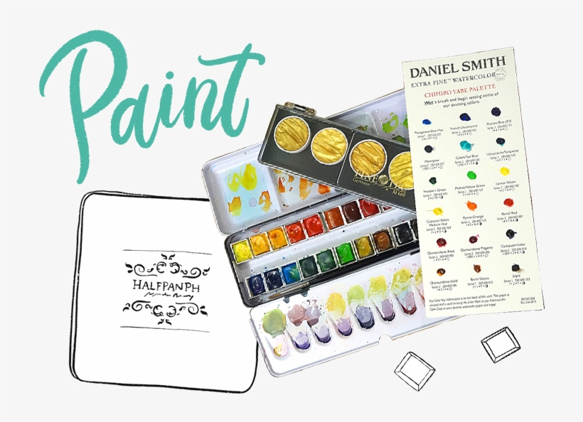Hey Kessy Also Has Their Own Watercolor Paper In Postcard - Sketch, transparent png download