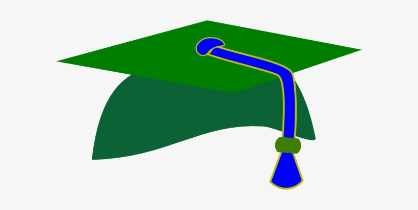 How To Set Use Green Graduation Cap Clipart Transparent PNG - 600x333