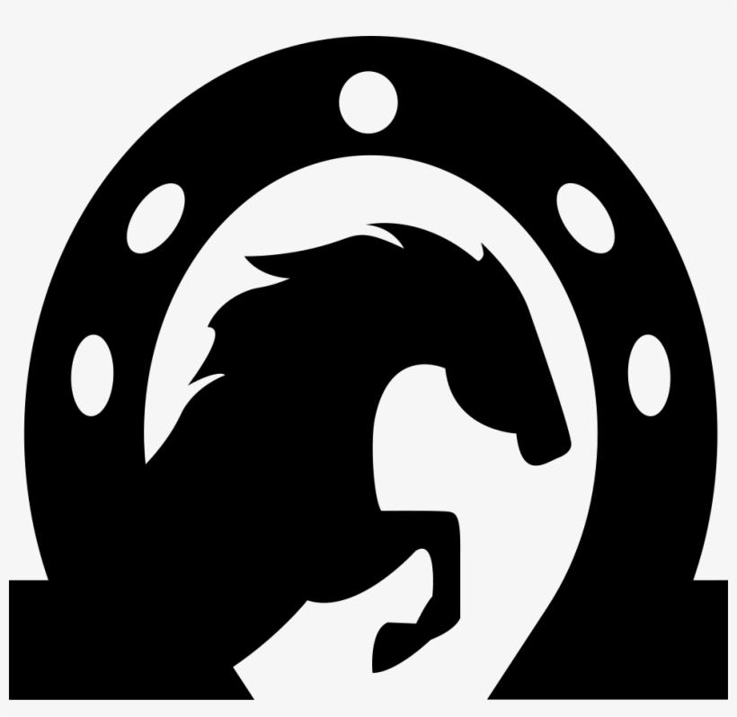 Horse Head Inside A Horseshoe Comments - Horseshoe Png, transparent png download