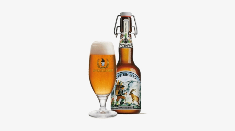 Alpstein Bock - Appenzeller Bier, transparent png download