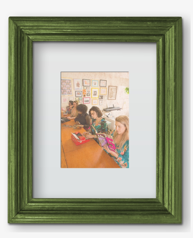 Frame Green Matte, transparent png download