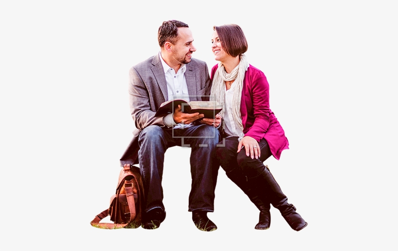 Parent Category - Couple Sitting On Chair Png, transparent png download