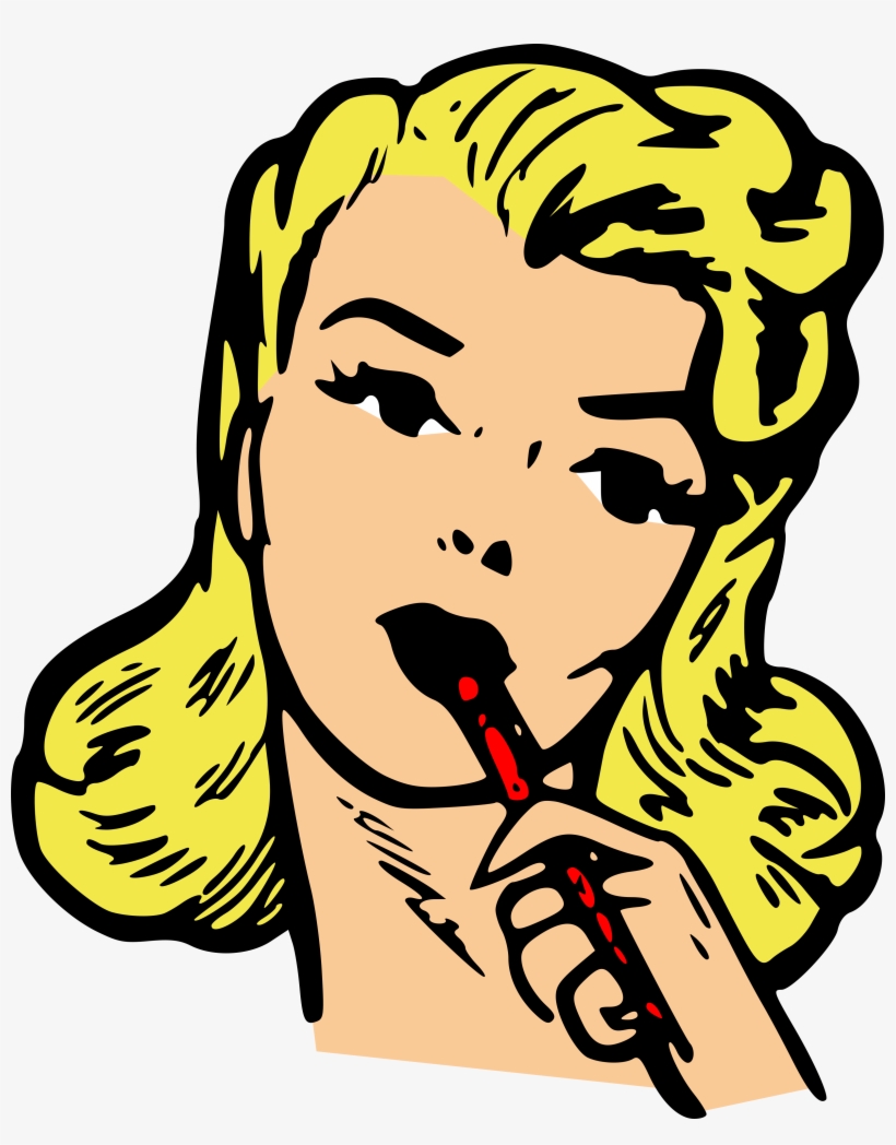 Woman Deep In Thoughts With Pencil In Mouth - Thoughts Transparent, transparent png download