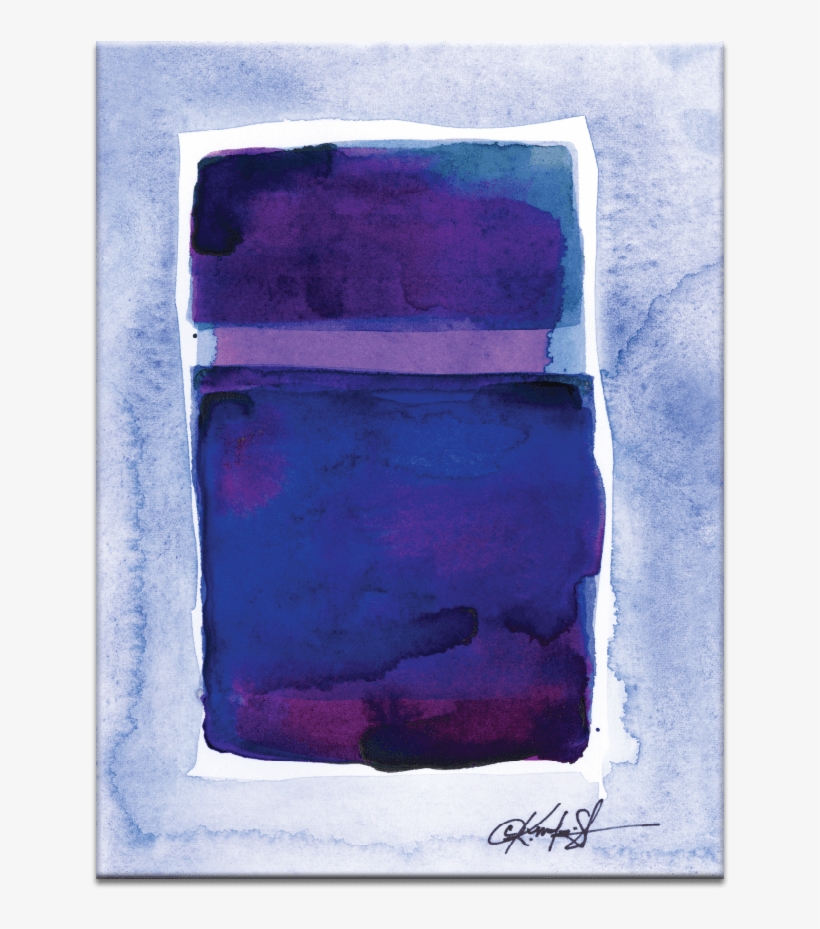 Watercolor Abstraction - Artist Lane Watercolor Abstraction 207 By Kathy Morton, transparent png download
