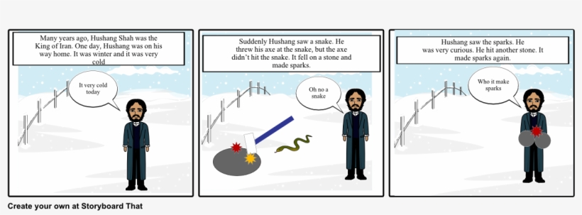 Who Discoverd The Fire - Cartoon, transparent png download