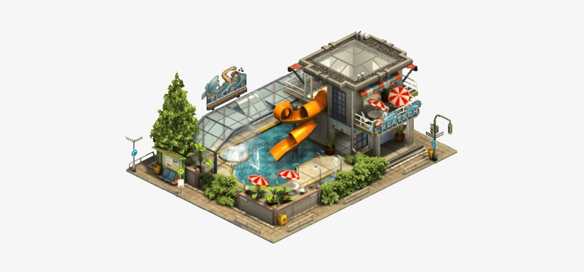 Public Pool - Forge Of Empires Baths, transparent png download