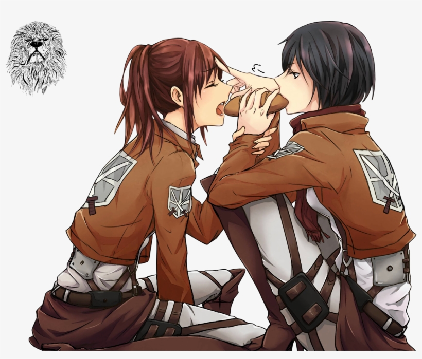 Snk Mikasa X Sasha, transparent png download