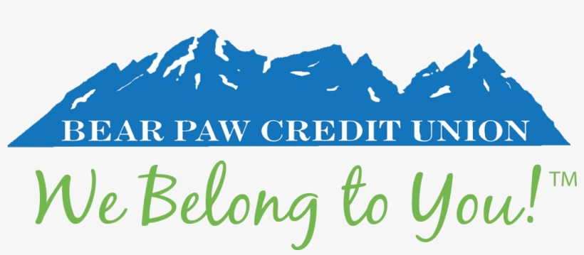 Bear Paw Credit Union Logo - Bear Paw Credit Union, transparent png download