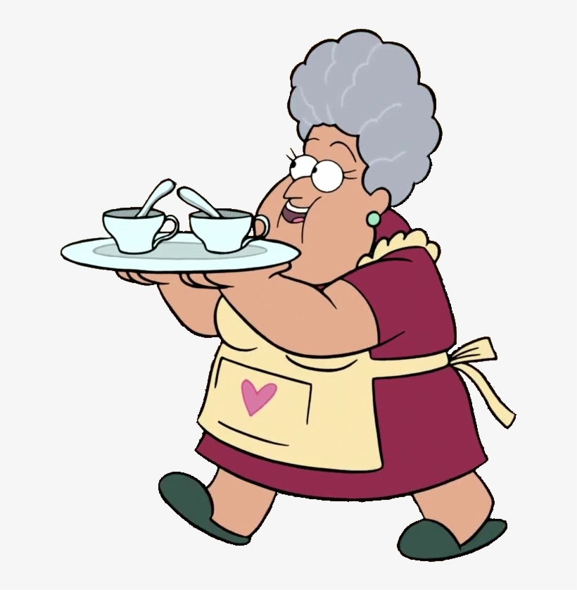 Soos' Grandma Appearence - Gravity Falls Soos Grandma, transparent png download