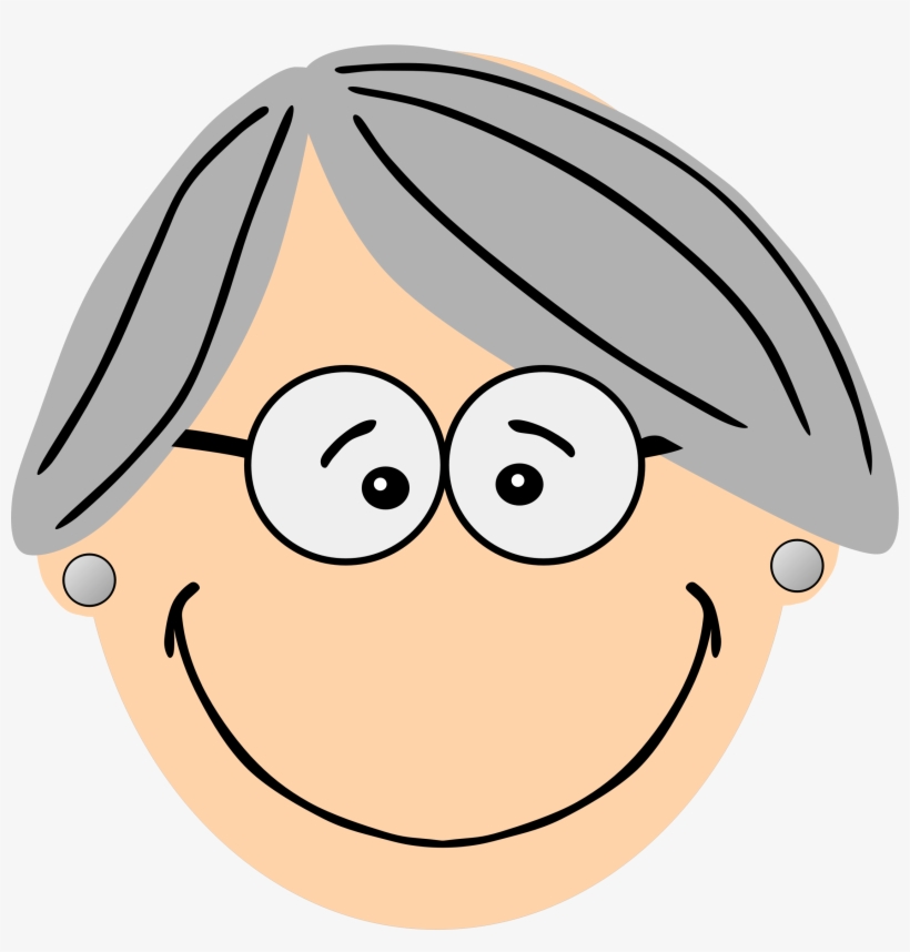 This Free Icons Png Design Of Grey Haired Grandma, transparent png download