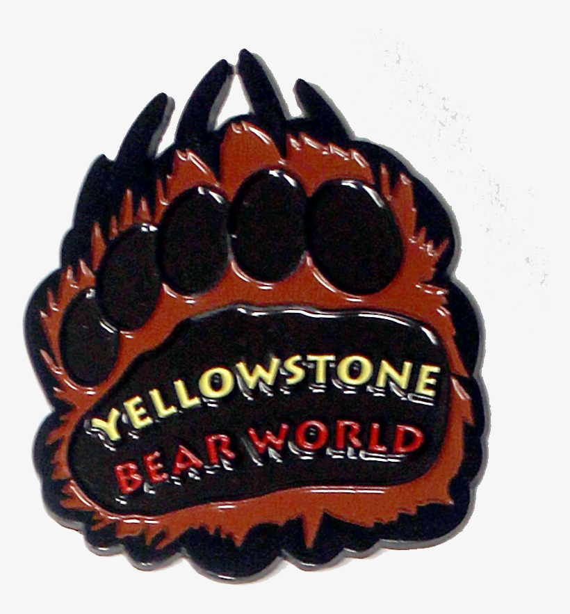 Bear Paw Magnet - Chocolate, transparent png download
