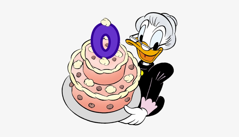 Disney Gifs Grandma Duck - Юбилей 70 Лет Женщине, transparent png download
