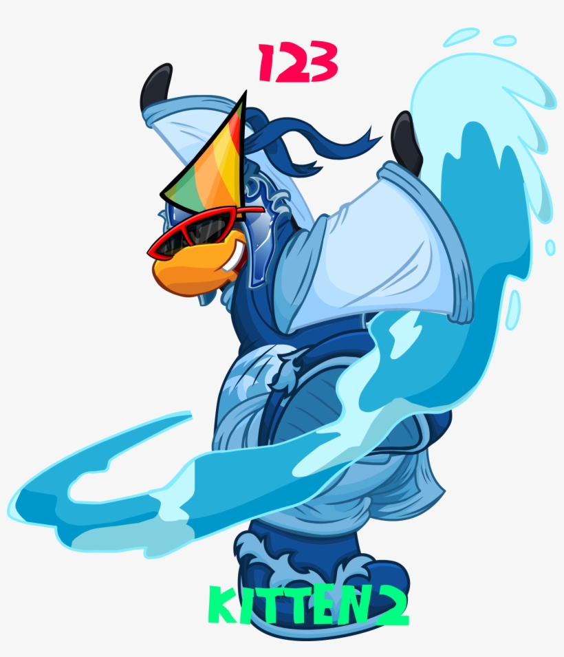 Kittencustomm - Club Penguin Ninja, transparent png download