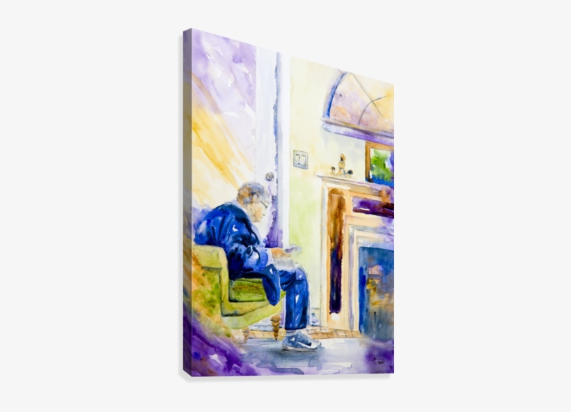 Letter For Grandma Canvas Print - Art, transparent png download